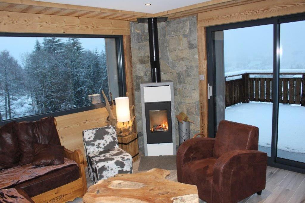 Chalet Bel Horizon La Montagne Des Lamas La Bresse Exterior foto